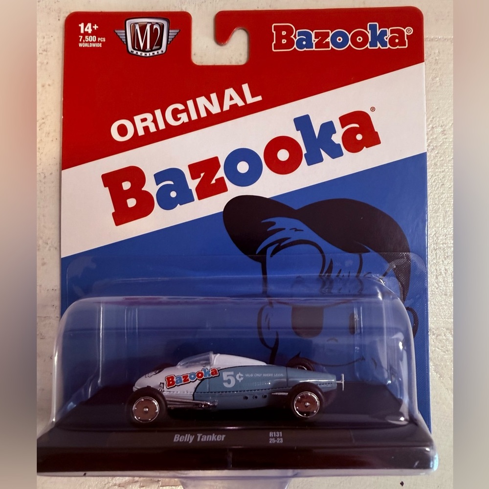 M2 Machines Auto-Drivers Bazooka Belly Tanker R131 1:64 Scale Limited Edition